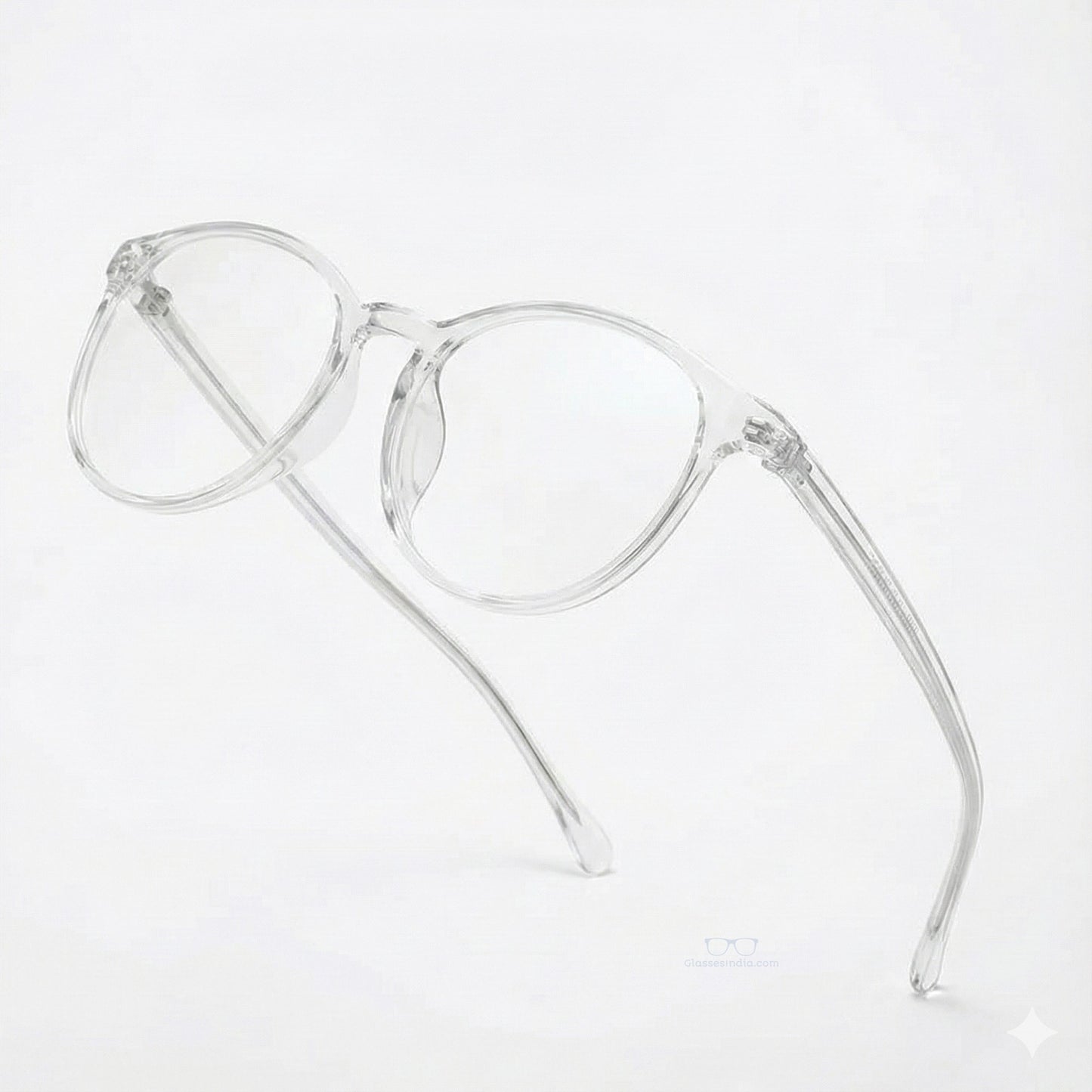 ARTView Clear Round Transparent Glasses for Men and Women M8555 C6