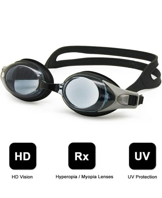 Rx Swimming Goggles Glasses with Power