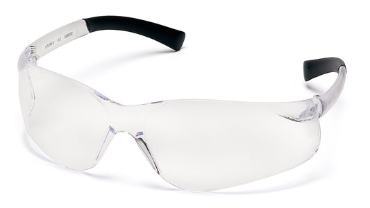 Pyramex Ztek Safety Glasses Anti Fog Clear Frame Clear Lens S2510ST