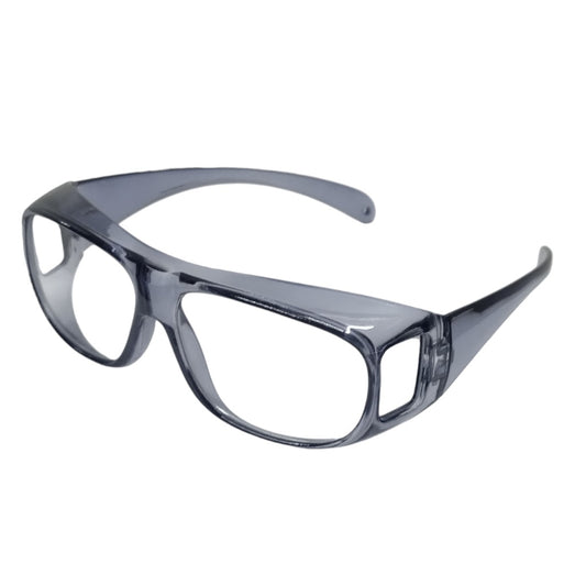 Smoke Grey Dust Protection Glasses | Over-Spec Safety Eye Shield