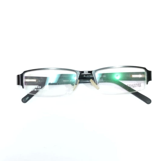 Grey Rectangle Supra Spectacle Frame Glasses LA1899