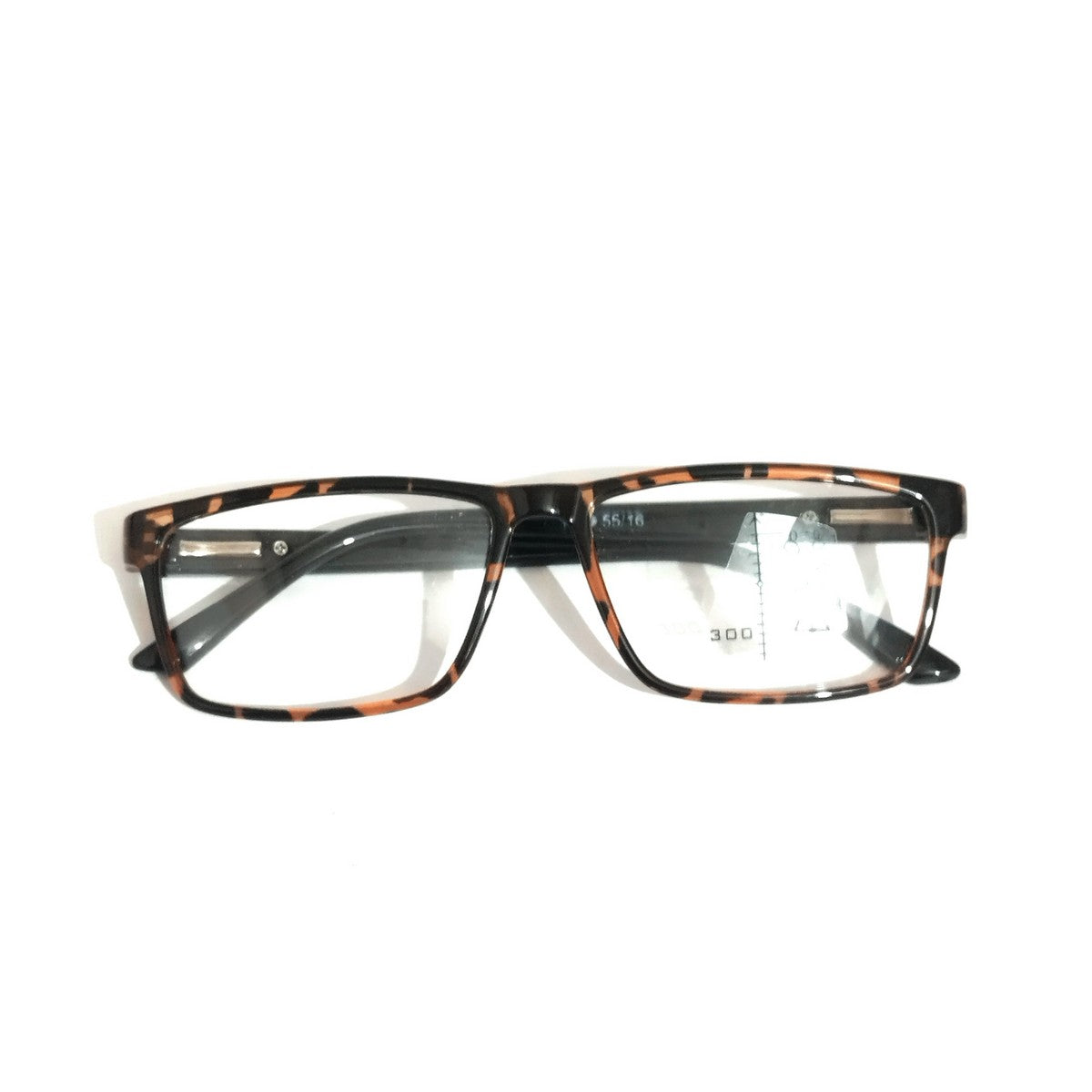 Tortoiseshell Tradition - Classic Rectangular Progressive Multifocal Eyeglasses