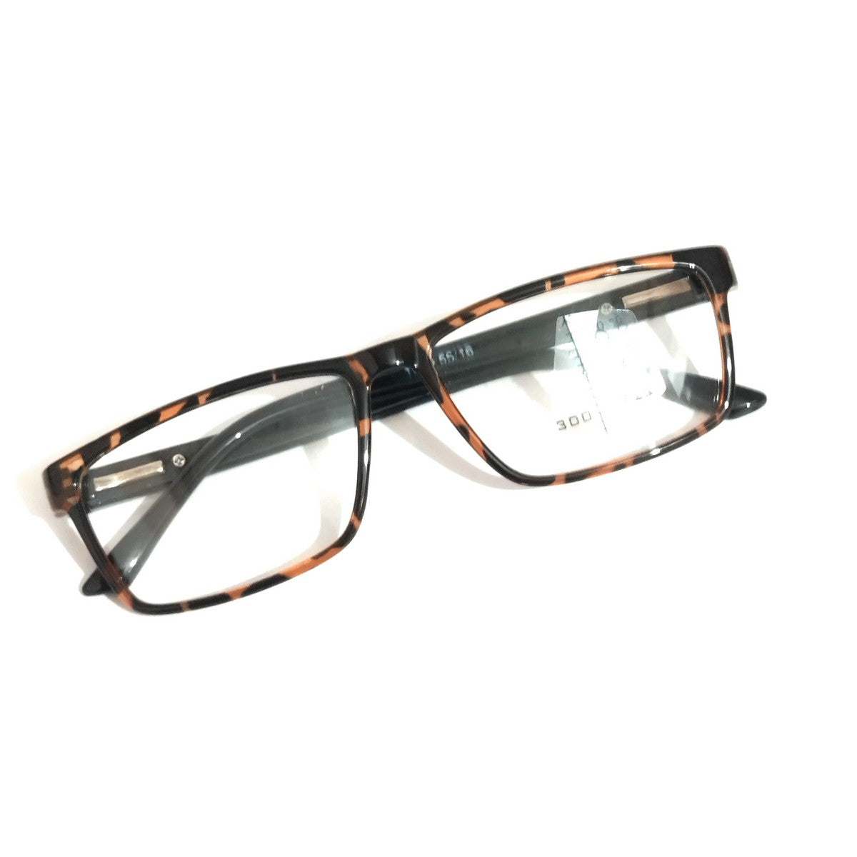 Tortoiseshell Tradition Classic Rectangular Progressive Multifocal Eyeglasses
