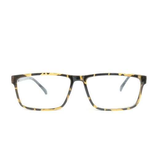 Tortoiseshell Rectangle Progressive Multifocal Reading Glasses