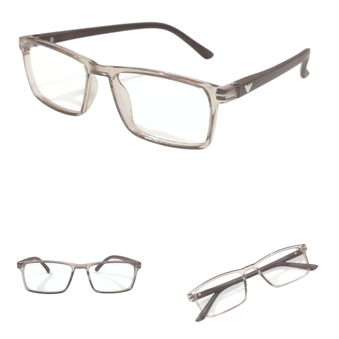 Ptosis Crutch Glasses – Rectangle Frame 48-20 | Model 1409
