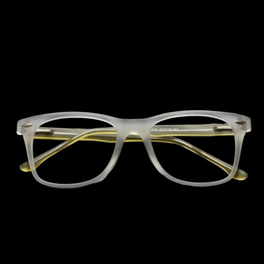 Classic White Transparent Glasses for Men and Women