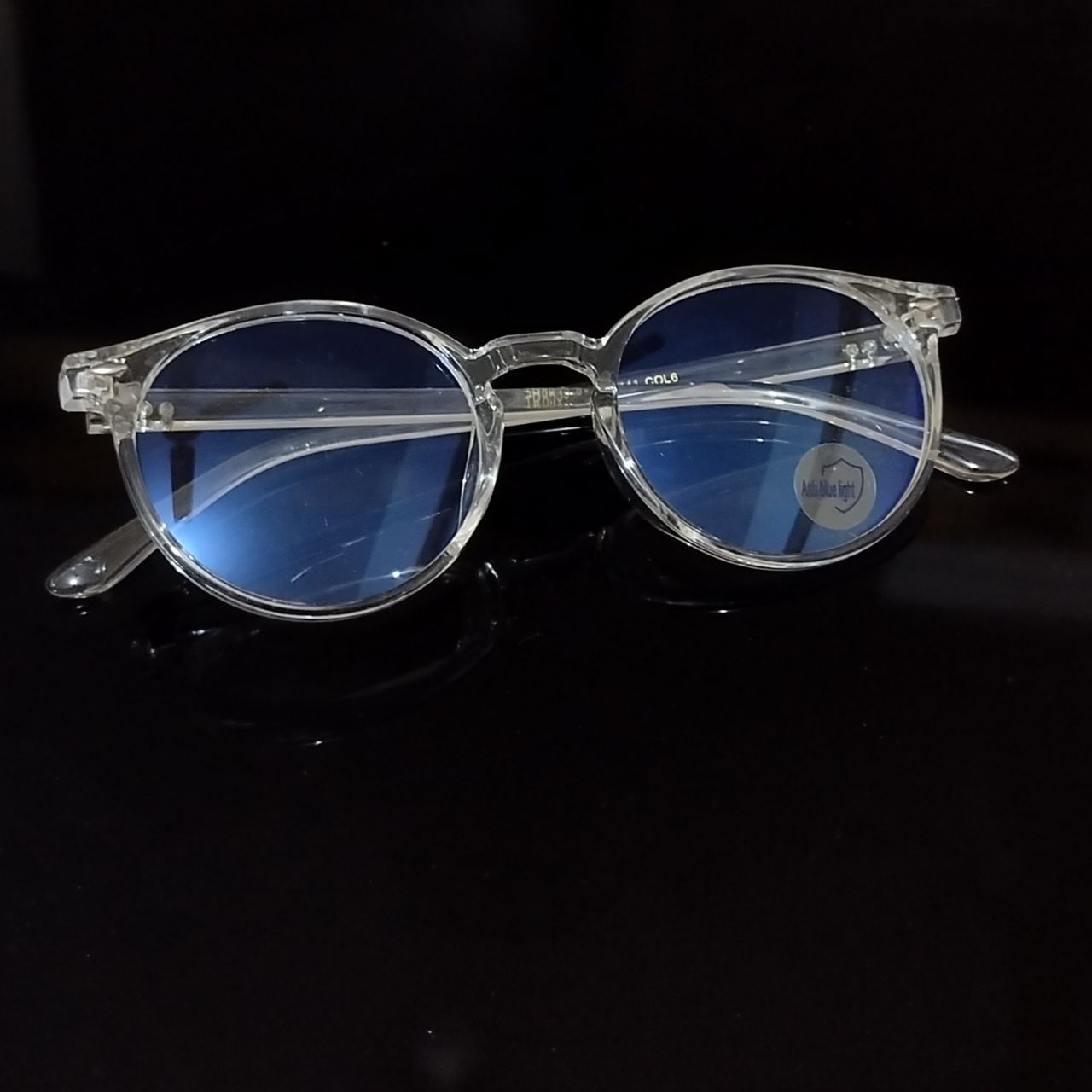 Transparent Clear Round Progressive Glasses Multifocal Reading Glasses