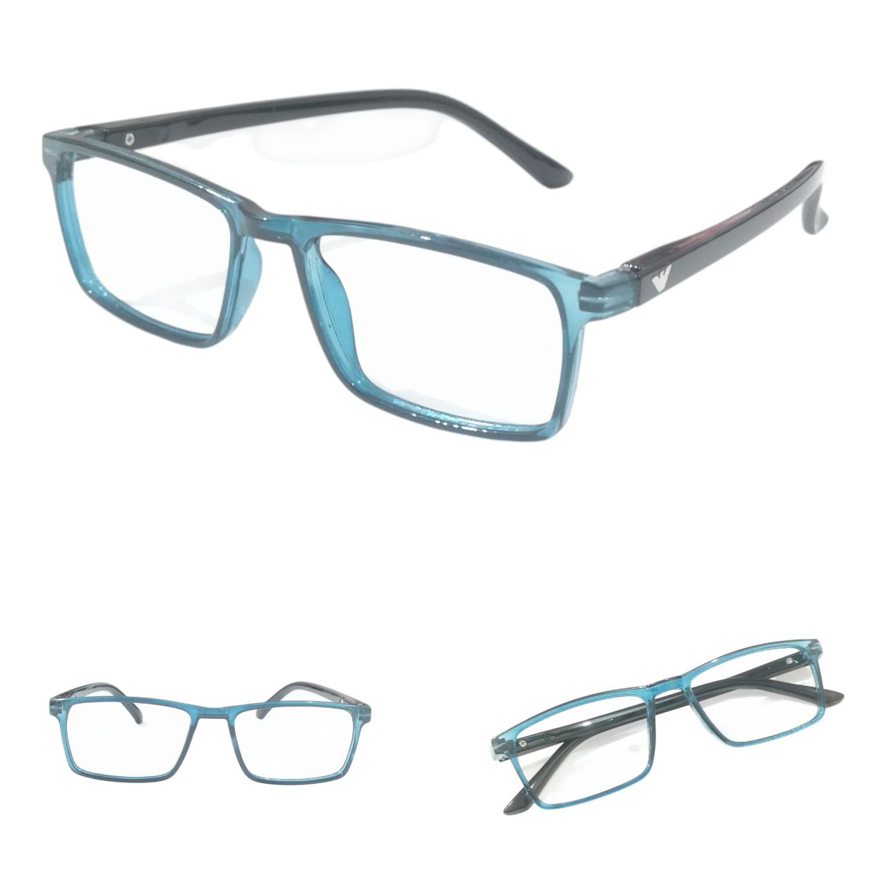 Ptosis Crutch Glasses – Rectangle Frame 48-20 | Model 1409