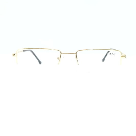 Luxury Ultra Light Weight Metal Supra Gold Reading Glasses