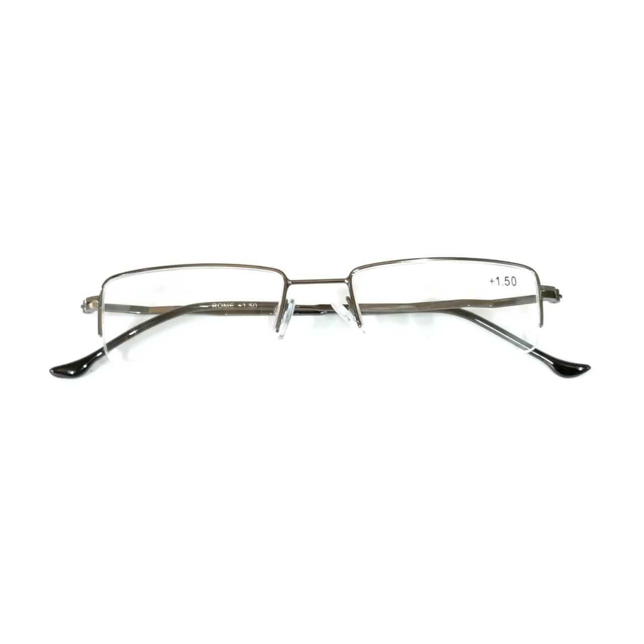 Products Ultra Light Weight Metal Supra Grey Reading Glasses