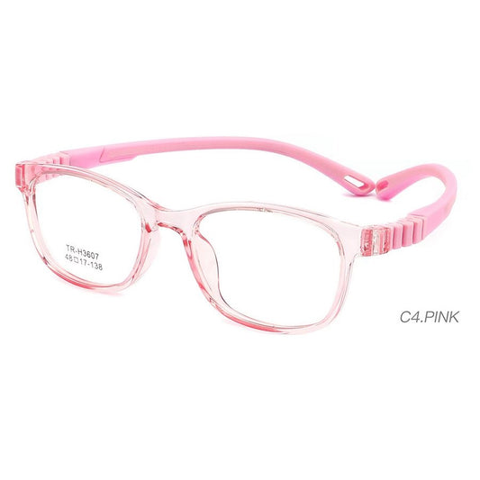 Pink Kids Unbreakable Glasses TR 6807