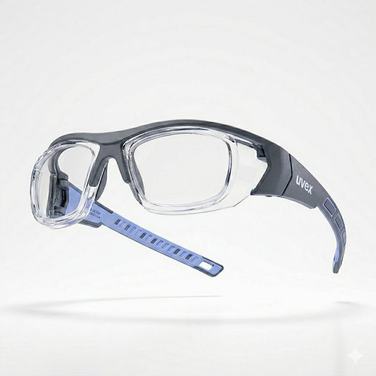 Uvex 5518 Dry Eye Protection Glasses | Premium Wind, Dust & Pollen Protection Eyewear