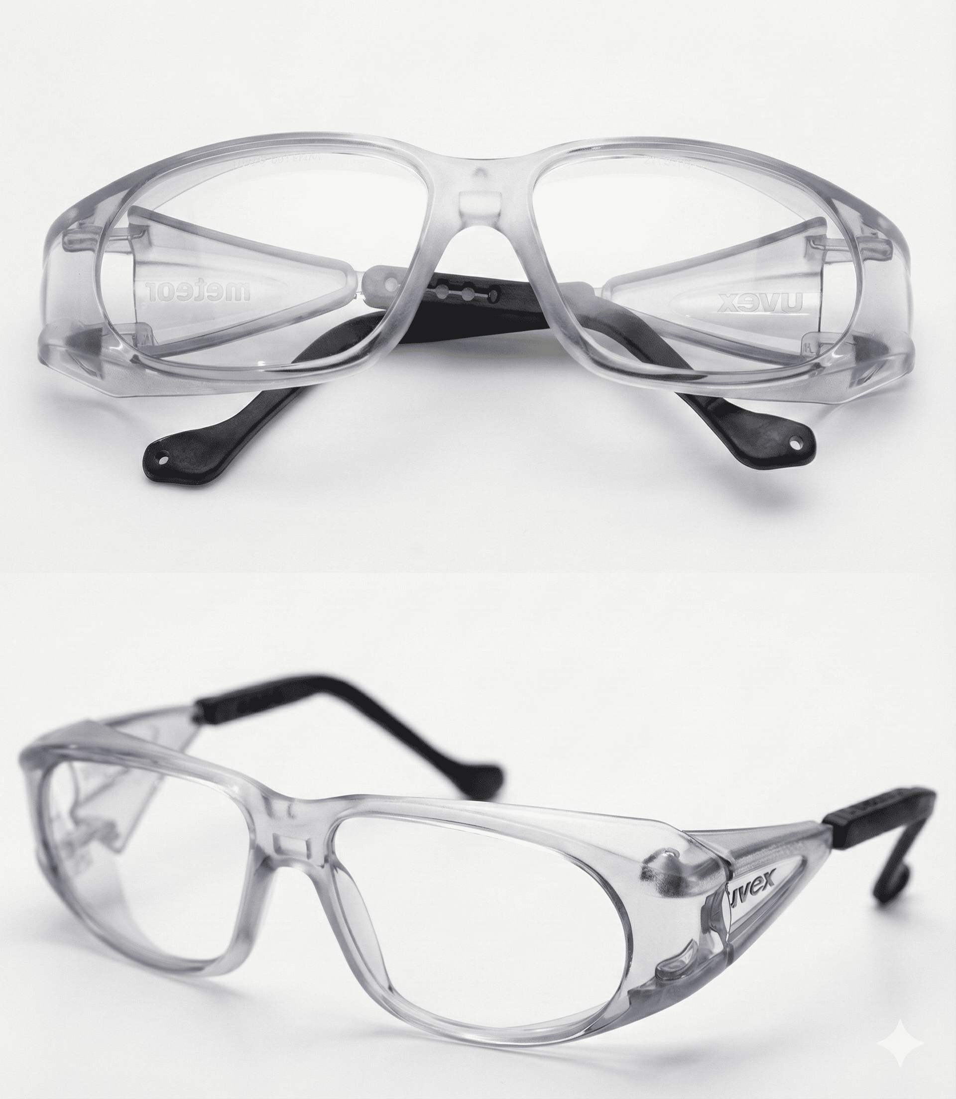 Uvex Bügelbrille Meteor Farblos 9134002 (91341) | Safety Glasses | Accessoires | Workwear