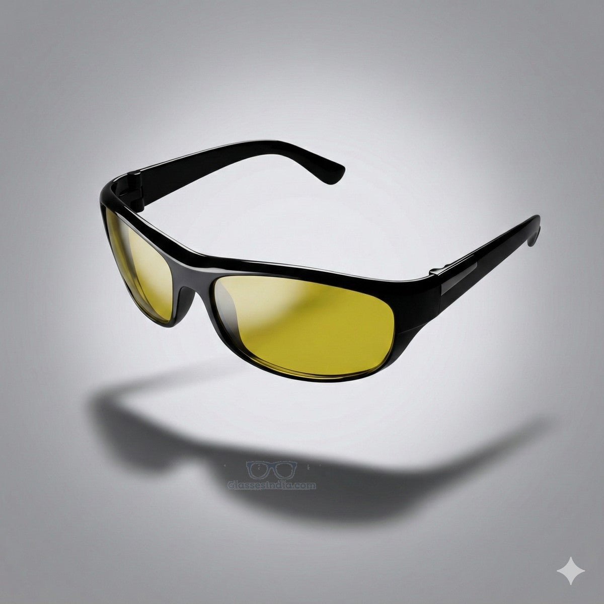 EYESafety Night Driving Glasses for Men and Women Sunglasses with HD Yellow Lens M05