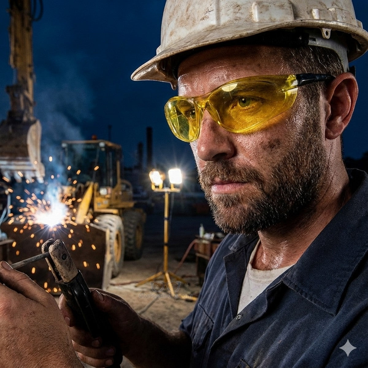 Wraparound Night Riding Sunglasses for Cyclists