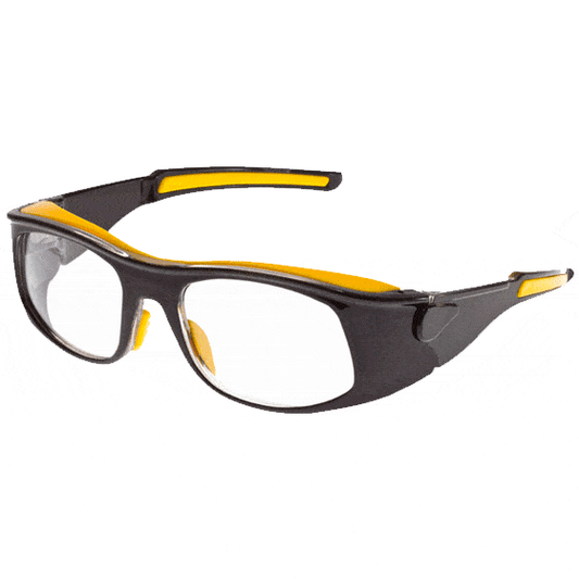 Clear Yellow Black Xtreme Prescription Safety Spectacles Goggles with Maximum Protection