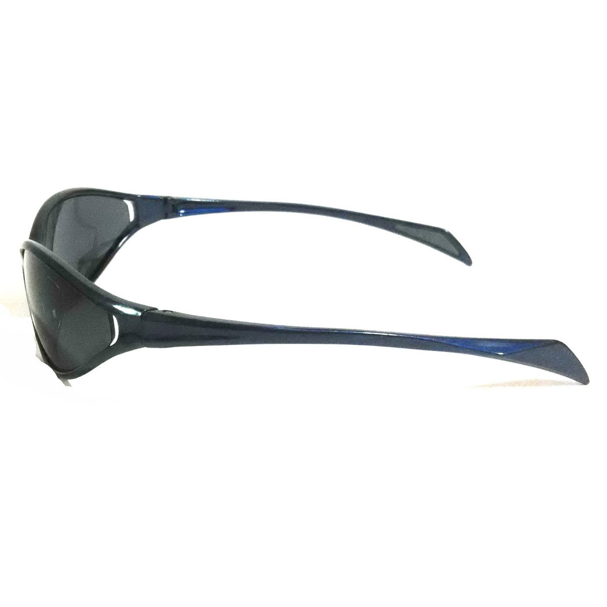 Ultra Slim, Ultra Stylish: Blue Wraparound Sunglasses