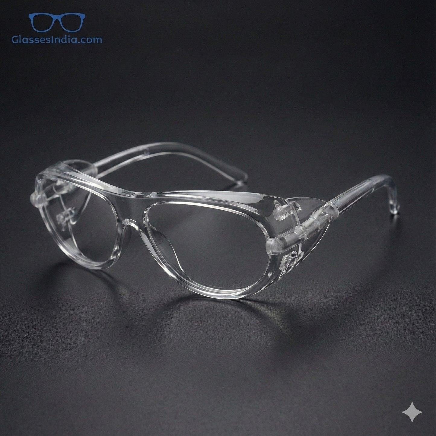 EYESafety ES110 anti pollen and dry eye protection glasses with clear side shields