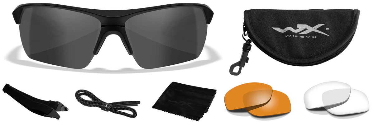WileyX Guard Advanced 3 Lens Tactical Sunglasses Safety Glasses