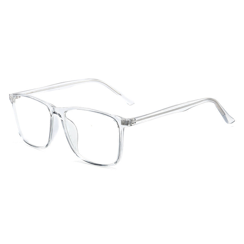Rectangle Clear Transparent Glasses Blue Light Glasses M8552