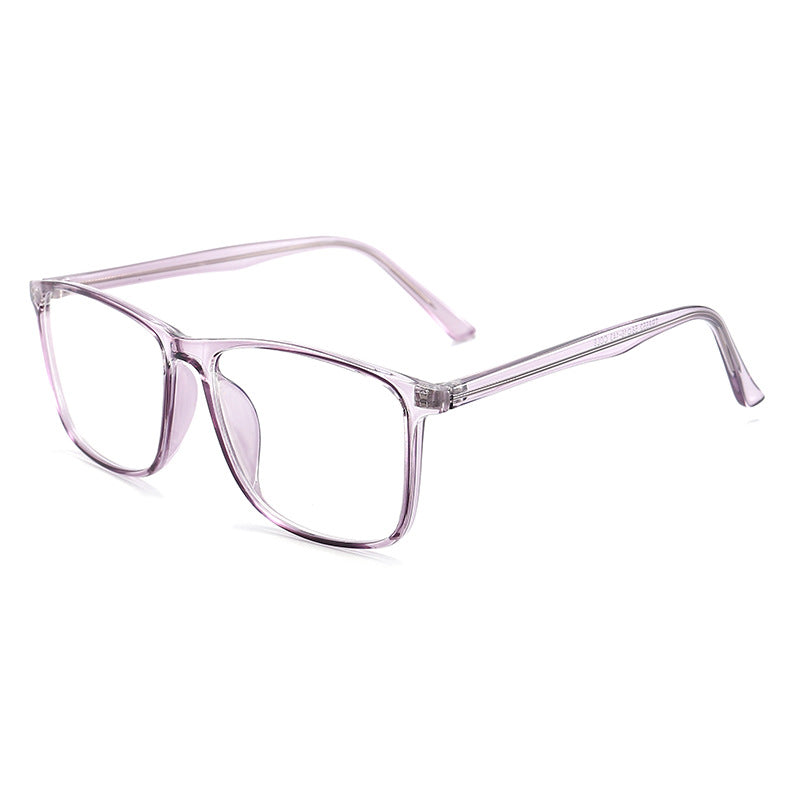 Grey Rectangle Transparent Glasses for Men Women Blue Light Glasses M8552
