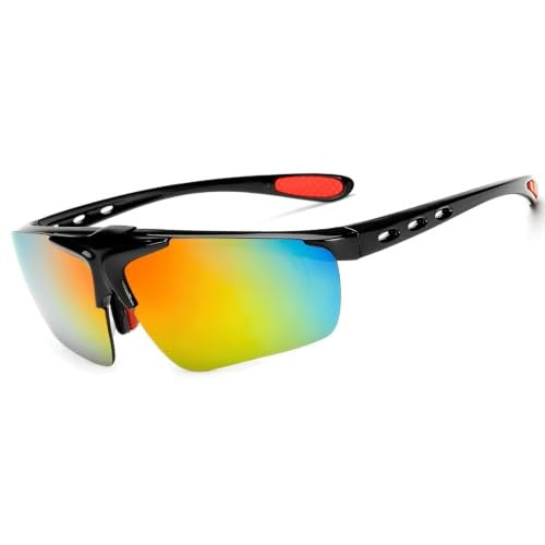 Flip-Up Sports Sunglasses with inner optical power frame