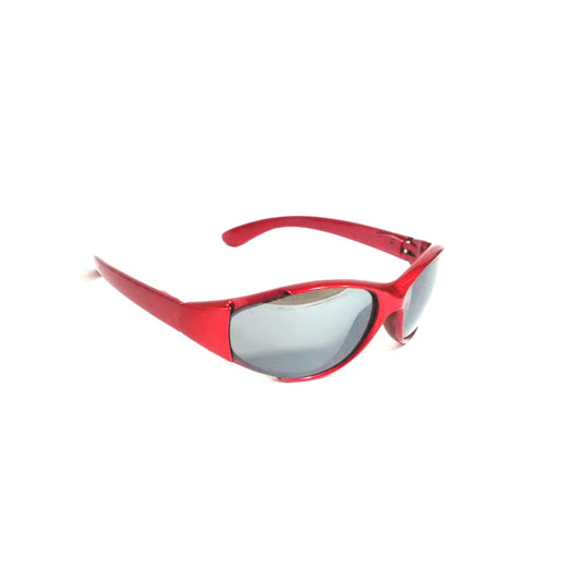 Elevate Your Game with Red Wraparound Sunglasses