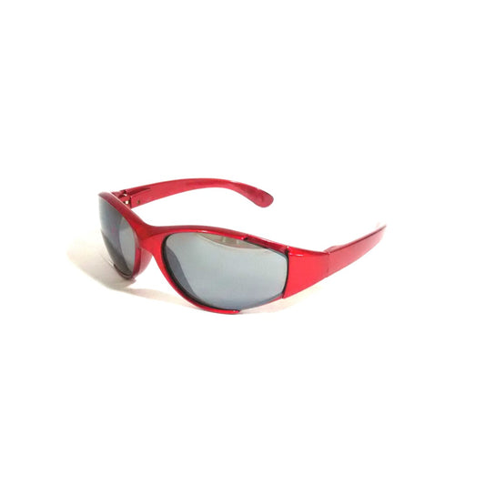 Elevate Your Game with Red Wraparound Sunglasses