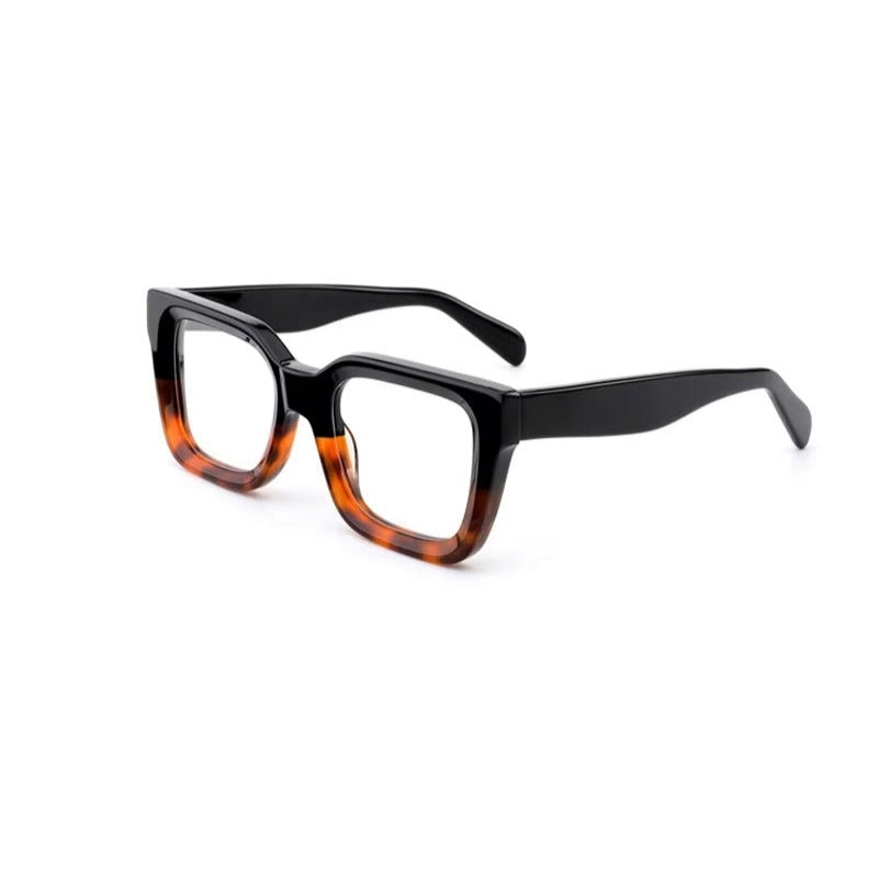 ART-SKILL Bastille – Handcrafted Oversized Square Acetate Glasses (52-21-145)