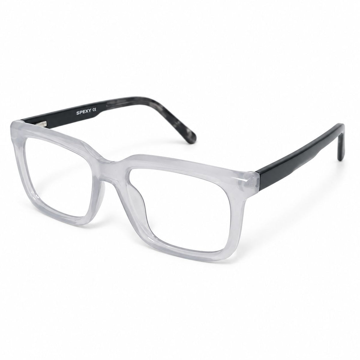 Square Ptosis Crutch Glasses Square Frame 143032 Size 50-19-148