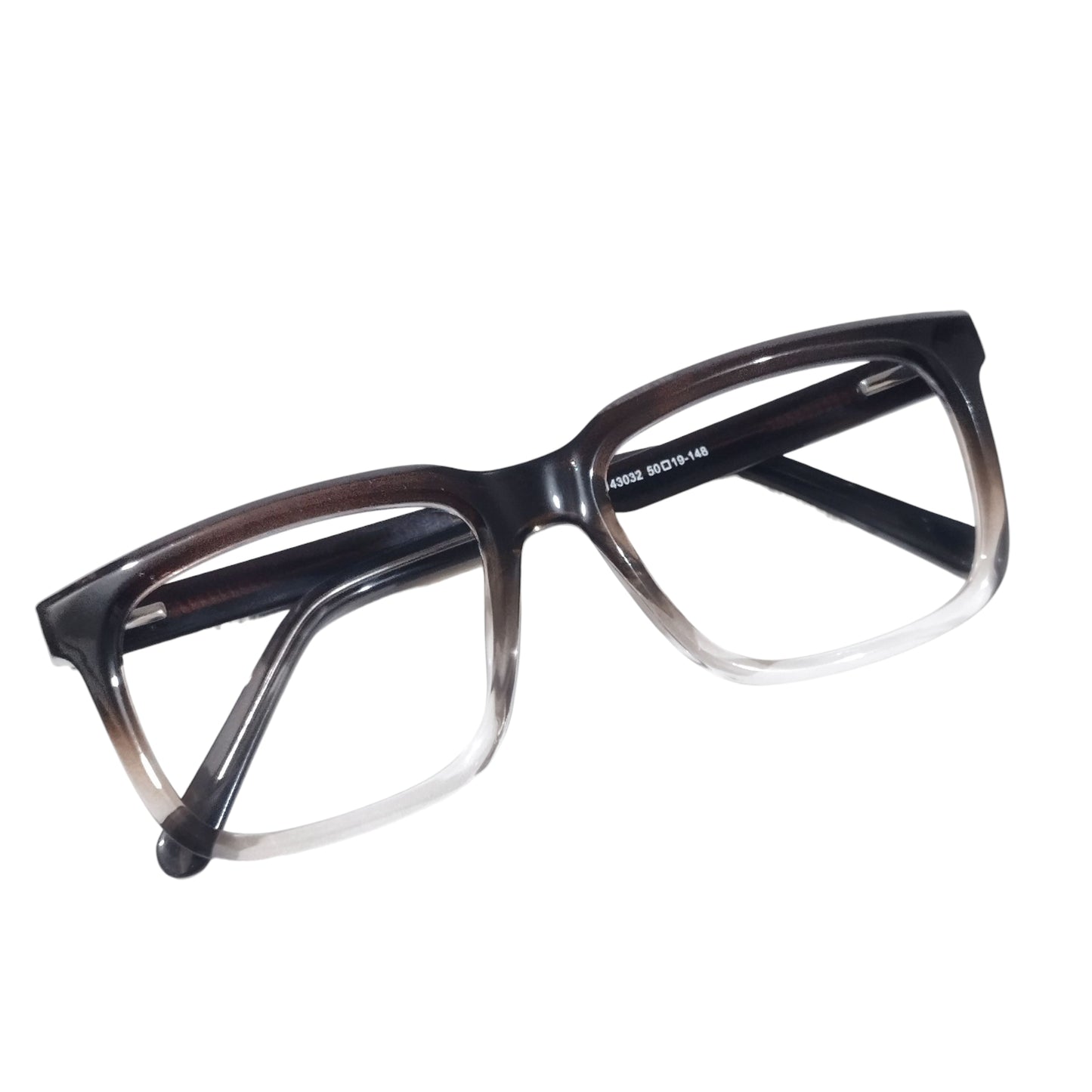 Square Ptosis Crutch Glasses Square Frame 143032 Size 50-19-148