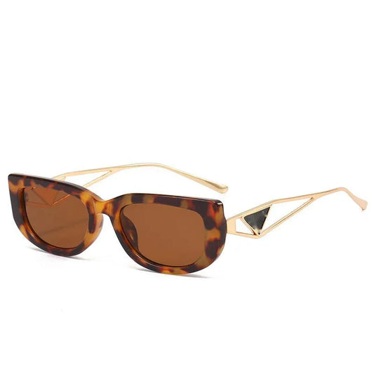 Designer Brown Print Sunglasses for women