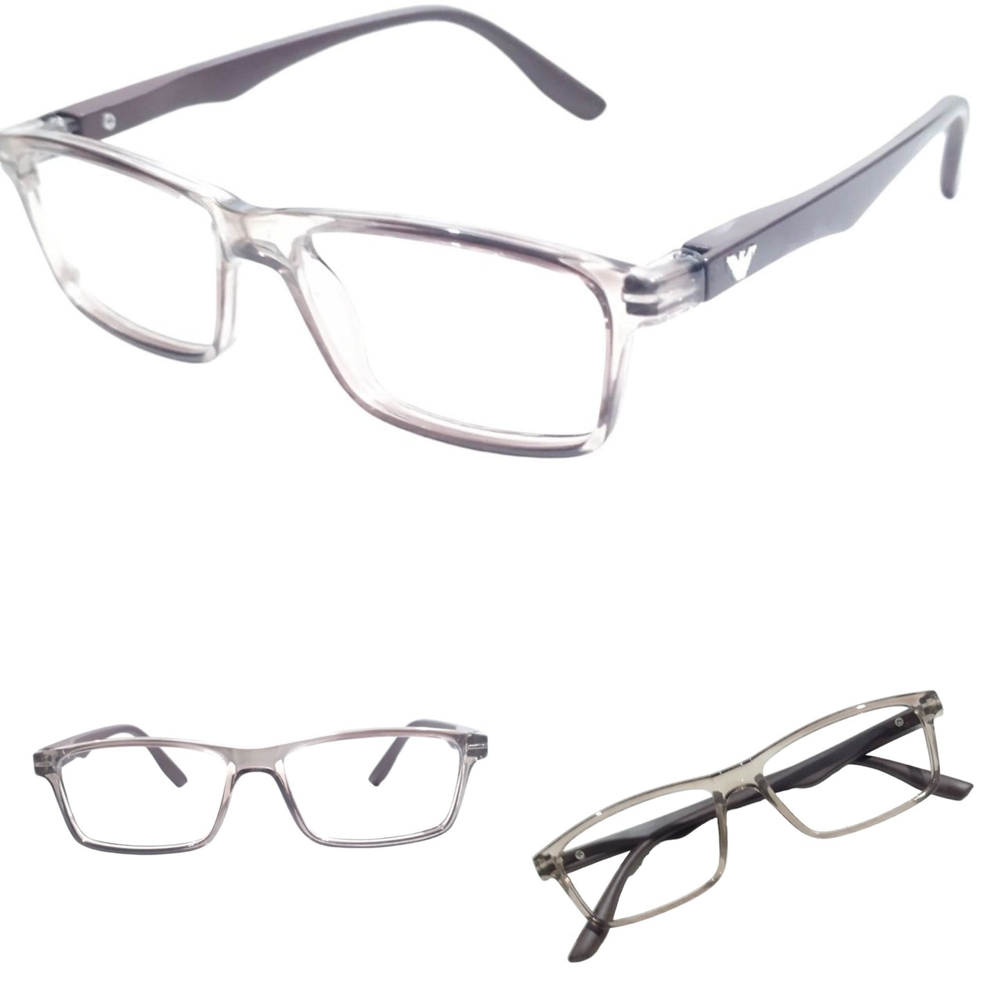Small Rectangle Ptosis Crutch Spectacle Frames Rectangle Glasses for Kids Size 44-20 1404