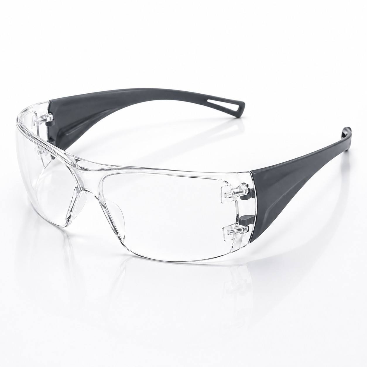 Clear Wraparound Driving & Cycling Glasses – Lightweight Outdoor Eyewear