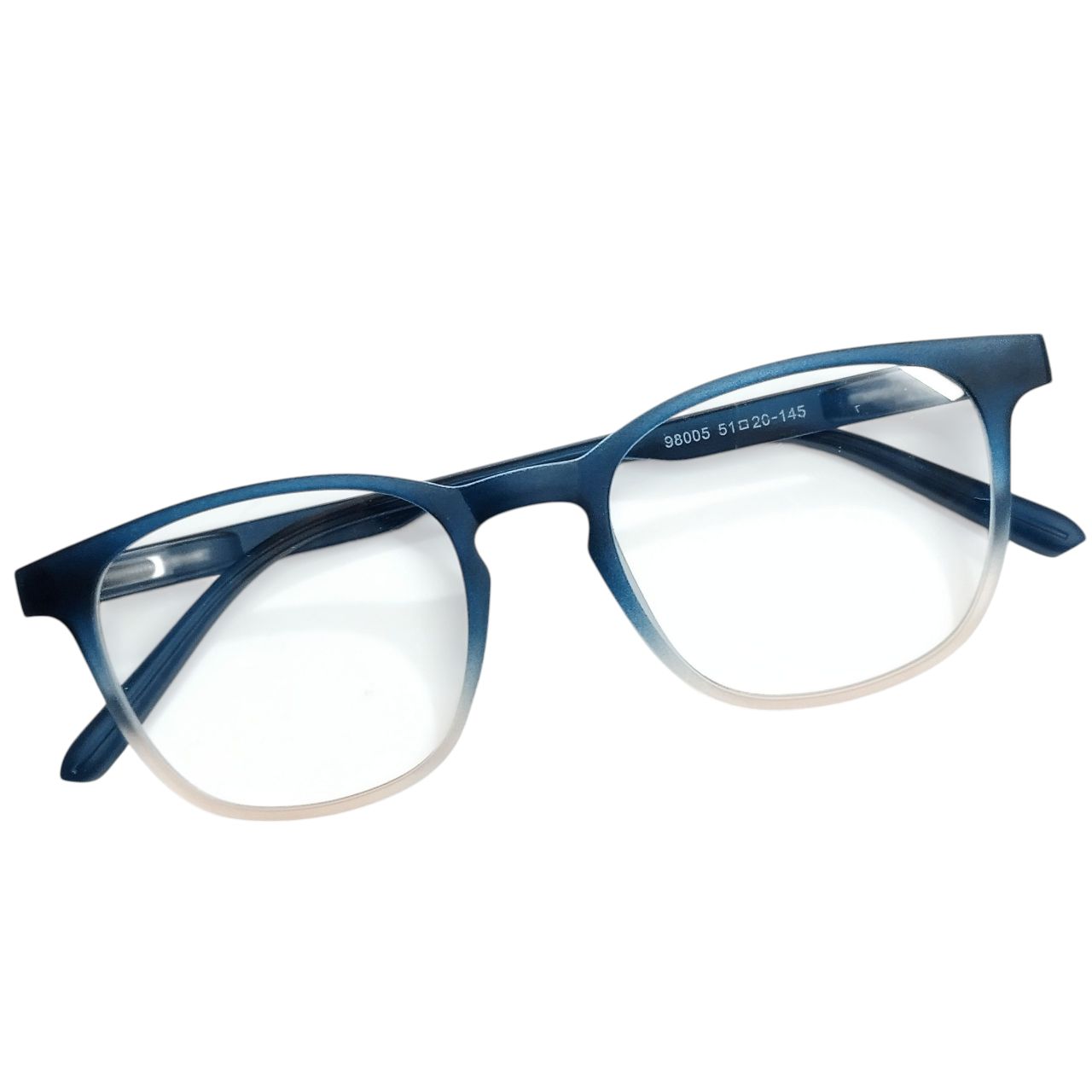 Blue Two tone Square Blue Light Glasses