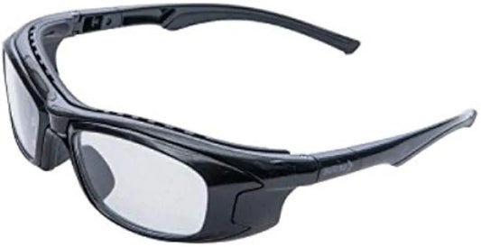 Clear Lens Dust Protection Wraparound Sports Cycling Sunglasses with integrated side cover