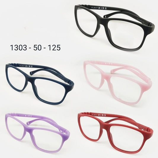 Trendy Kids Flexible Glasses with Blue Block Lenses 1303
