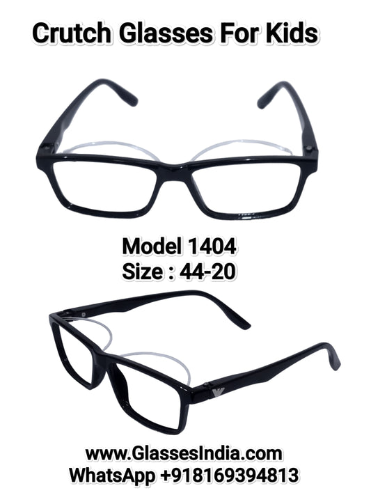 Small Rectangle Ptosis Crutch Spectacle Frames Rectangle Glasses for Kids Size 44-20 1404