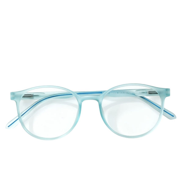 Transparent Blue Round Blue Light Glasses – Glasses India Online