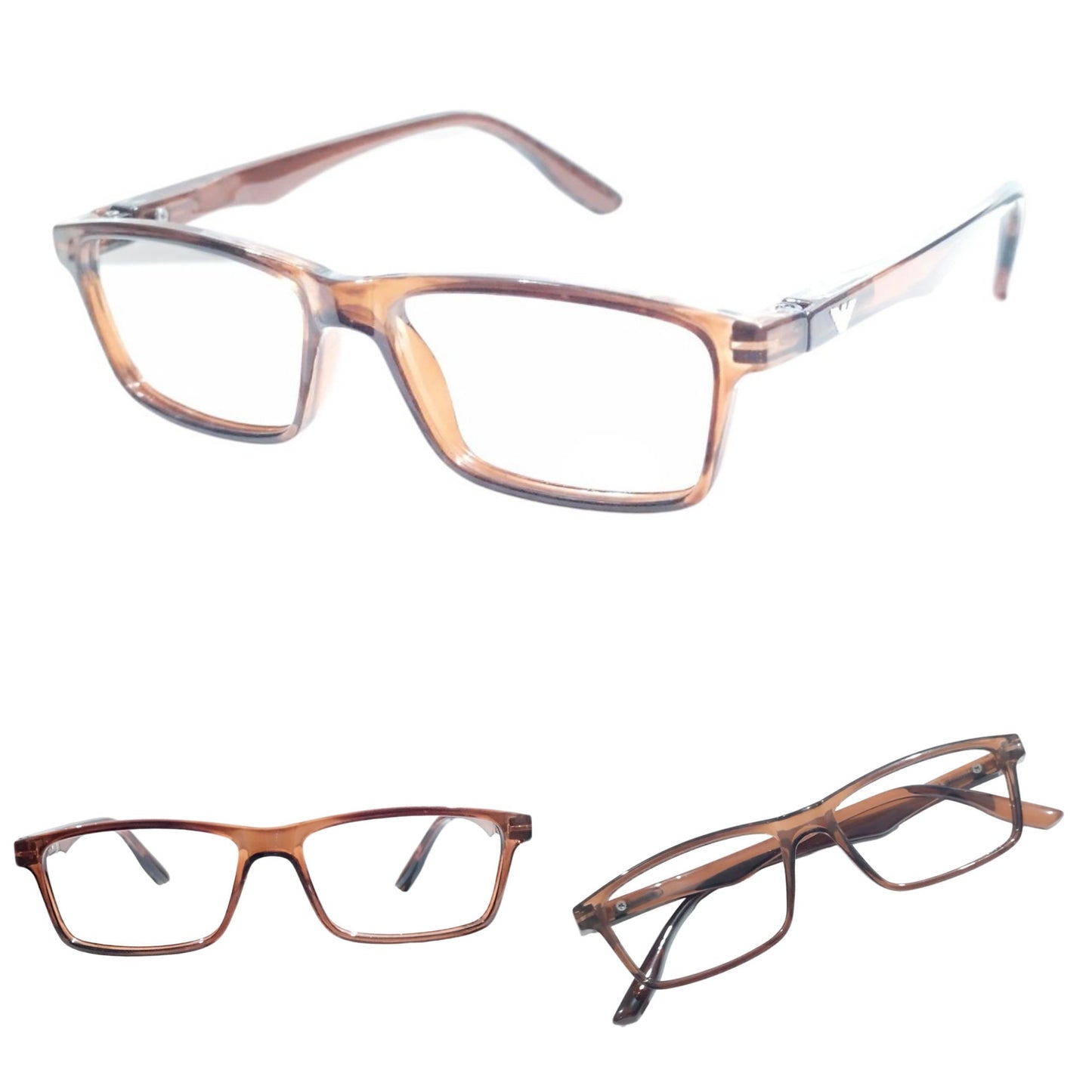 Small Rectangle Ptosis Crutch Spectacle Frames Rectangle Glasses for Kids Size 44-20 1404