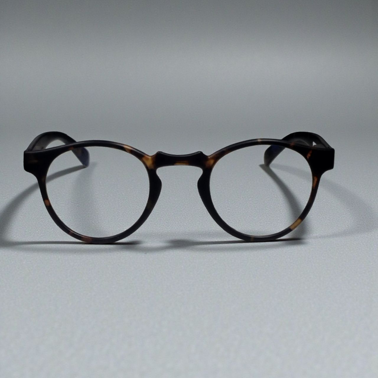 Tortoiseshell Round Progressive Glasses  for Computers Multifocal Reading Glasses for Men Women