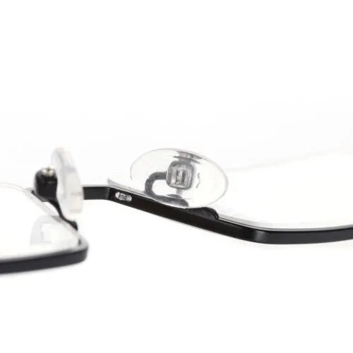 Portable Eyeglasses Semi Rimless Reading Glasses Half Frame with Case Reader