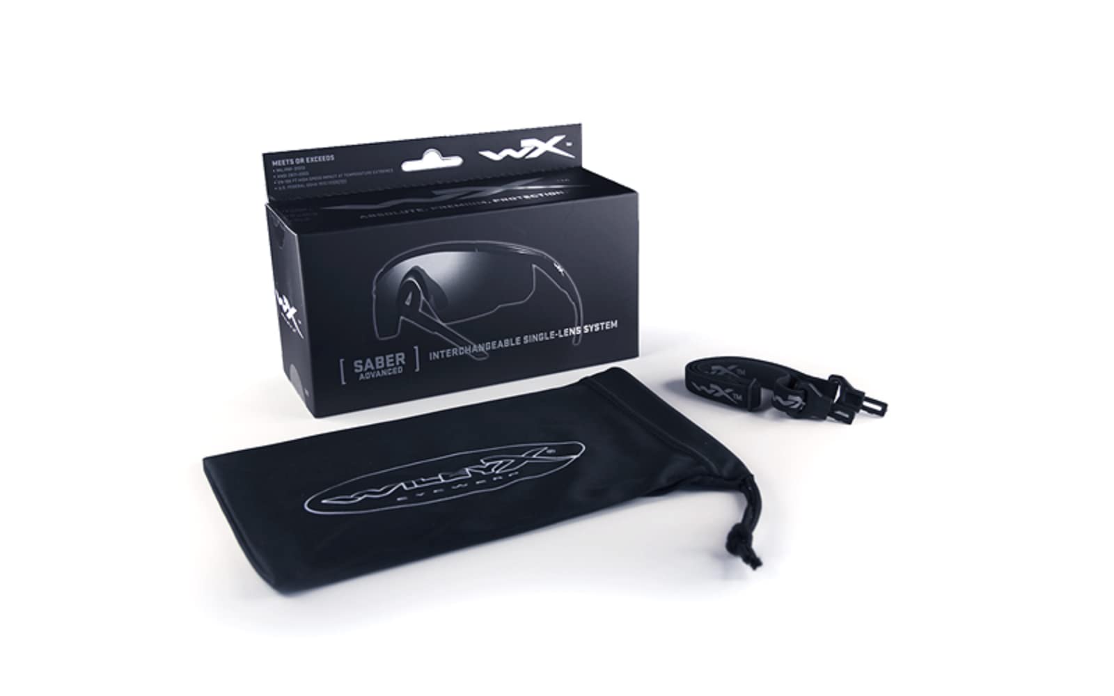 WileyX Saber Advanced 317 Tactical Sunglasses Safety Glasses