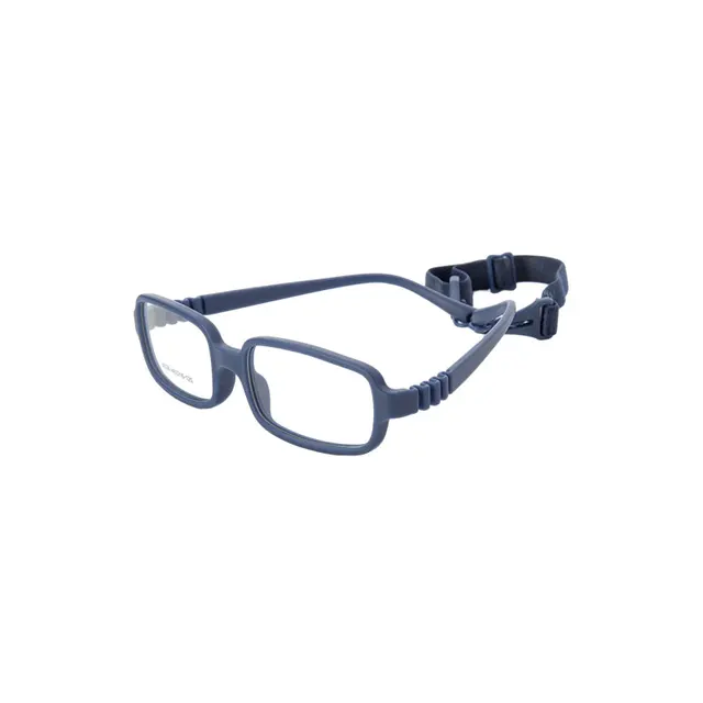 Kids silicone glasses 6036 with flexible construction and strap - alternate frame view