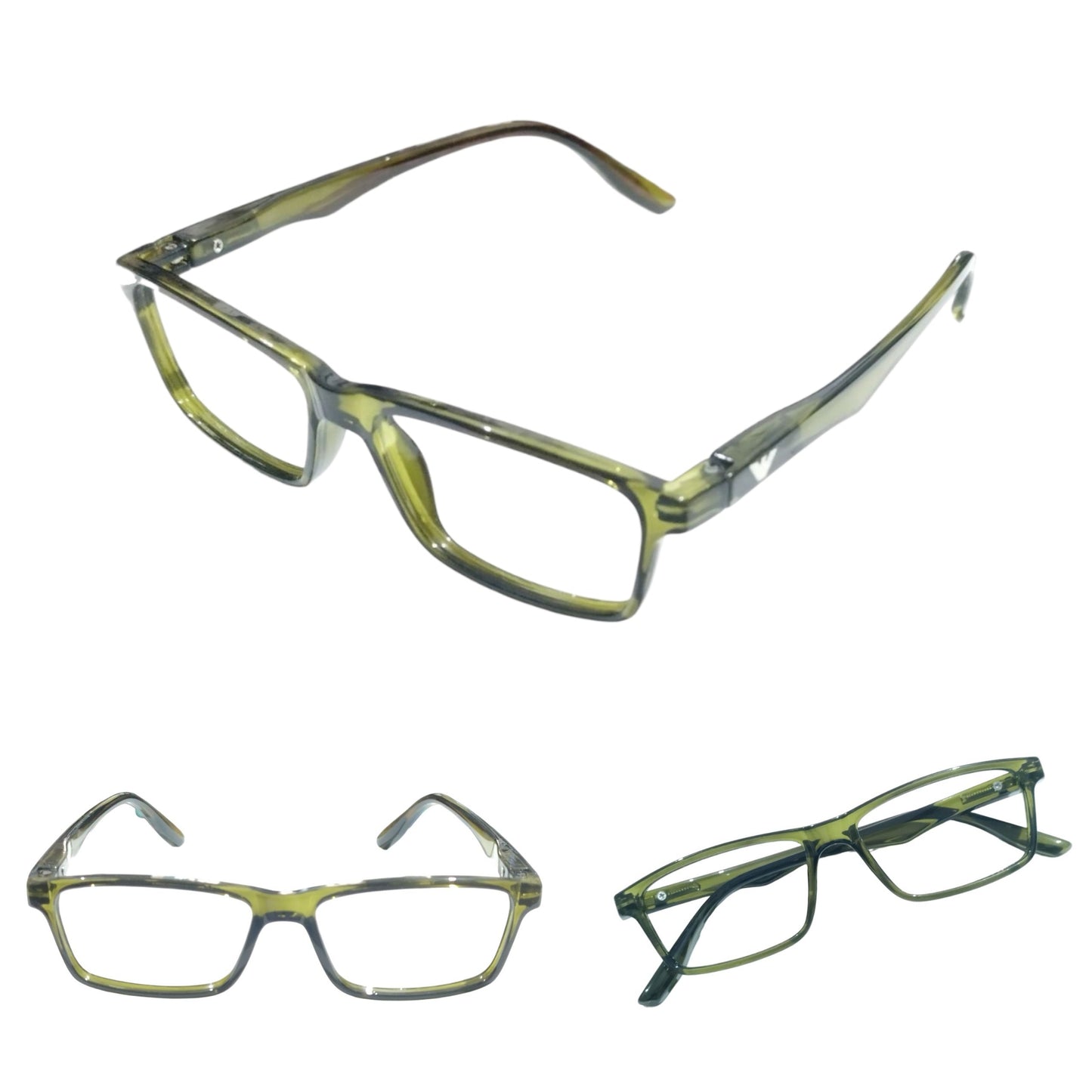 Small Rectangle Ptosis Crutch Spectacle Frames Rectangle Glasses for Kids Size 44-20 1404