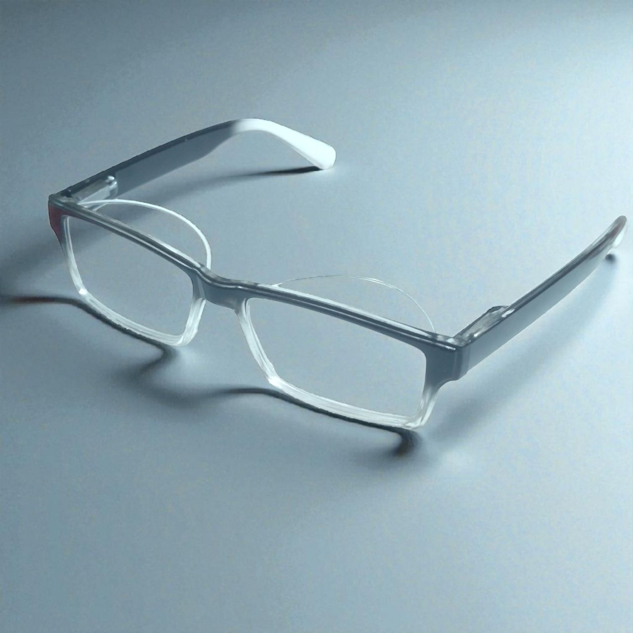 Ptosis Crutch Glasses – Grey Rectangle Frame