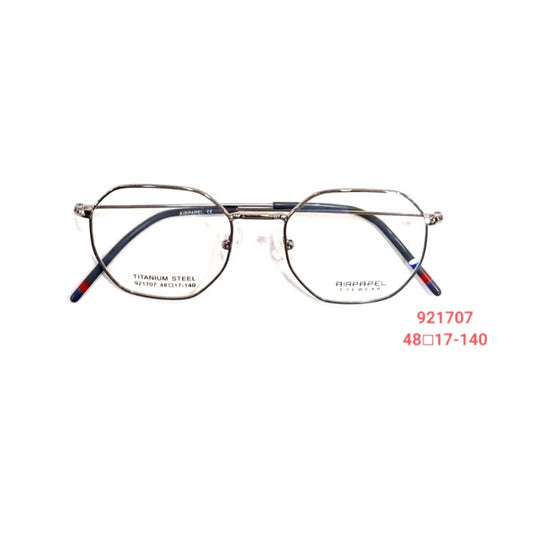 Silver Titanium Steel Spectacle Frames Glasses Chashma