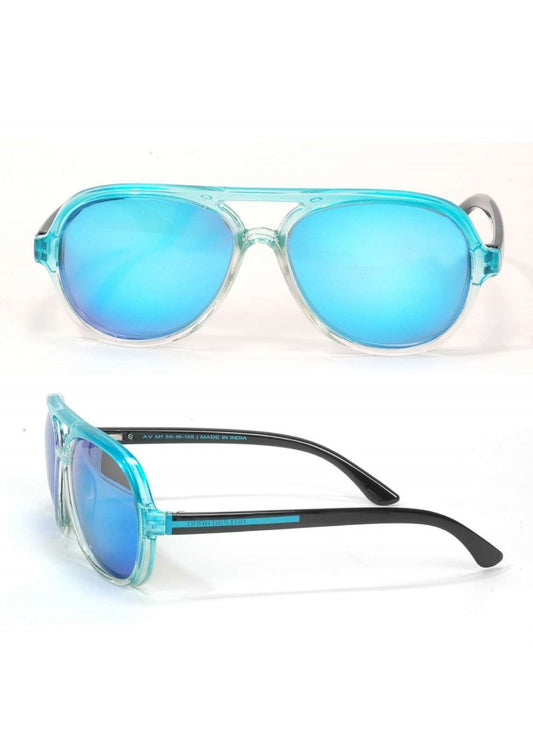 Blue Mirror dynamic Shape Polarized Sunglasses for Men and Women