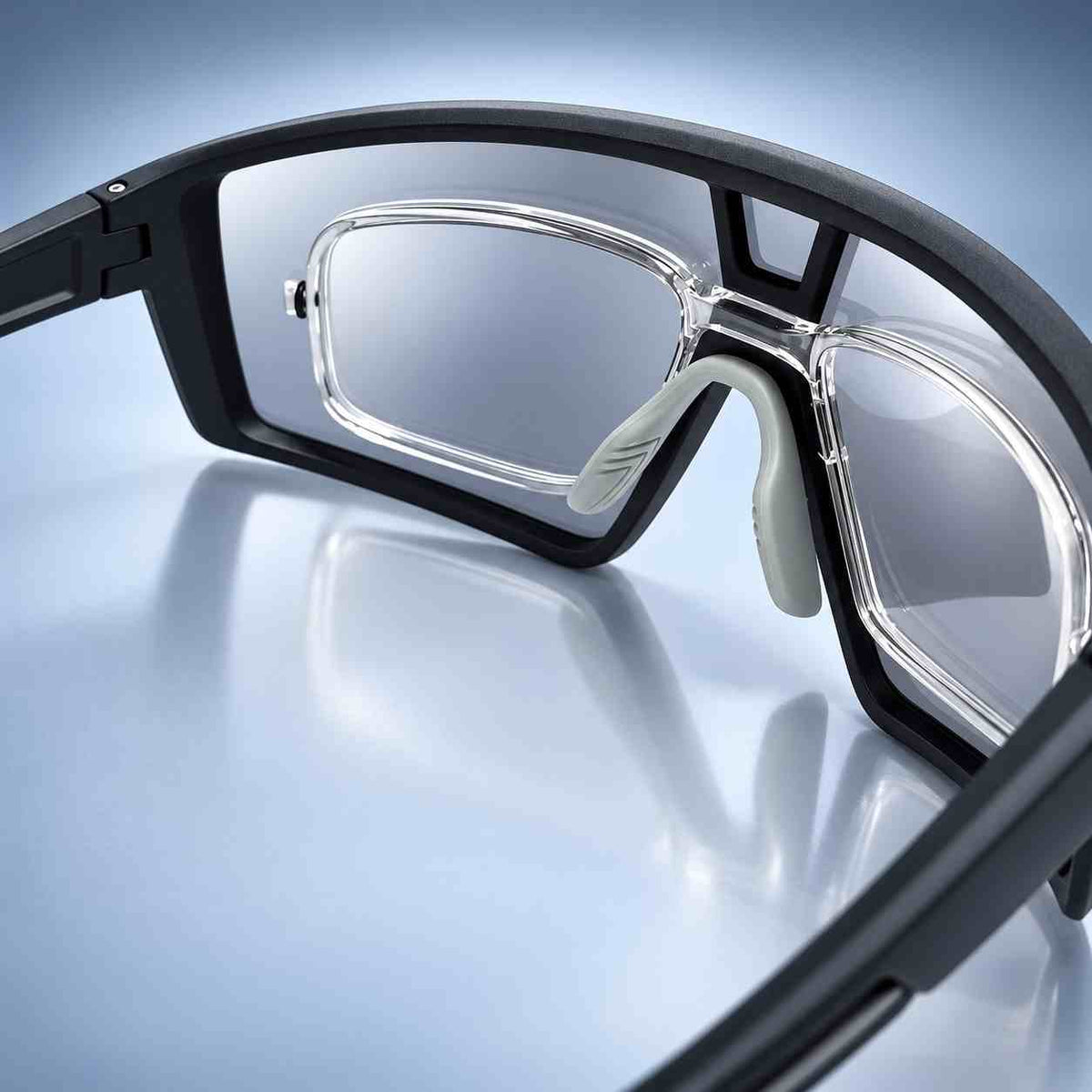 Removable inner optical prescription insert for sports sunglasses