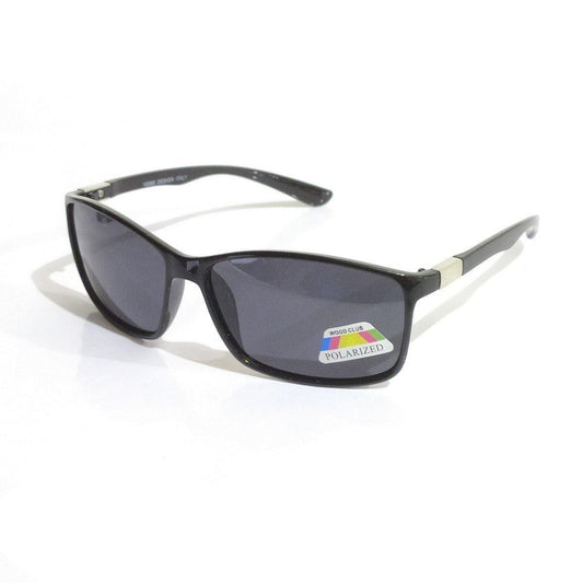 Wraparound Sports Polarized Sunglasses for Men and Women 10066SBK